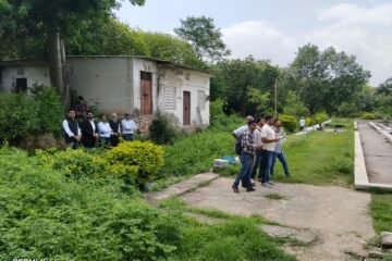 भगवान श्री महाकालेश्वर की आरती के साथ दूसरे दिन शुरू हुई ड्रोन से भूमि की पैमाइश