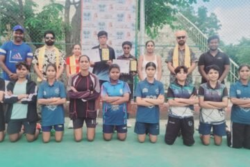 खेलगांव में नेशनल इंडिया रैकिंग टेनिस स्पर्धा आयोजित