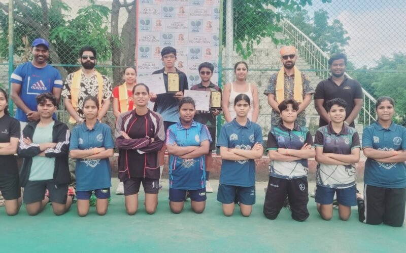 खेलगांव में नेशनल इंडिया रैकिंग टेनिस स्पर्धा आयोजित