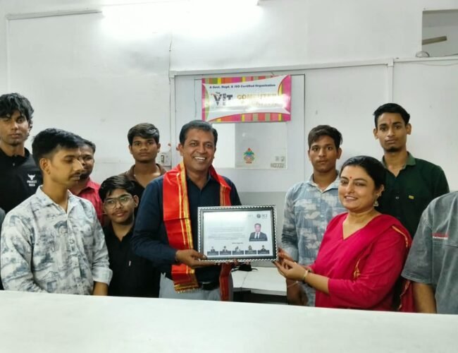 बीसीआई एजुकेशन की वर्कप्लेस विजिट द वीआईटी कंप्यूटर एजुकेशन में संपन्न