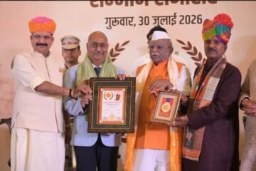 स्वास्थ्य सेवा के समर्पण को मिला प्रदेश का सम्मान, डॉ. वसीम अहमद बने ‘राजस्थान गौरव’
