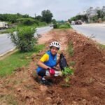 100 किलोमीटर साइकिल यात्रा कर स्वाति शर्मा ने दिया पर्यावरण संरक्षण का संदेश
