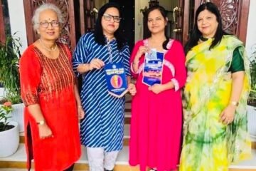 मैत्री दिवस पर इनरव्हील क्लब ने जोड़े दोस्ती के नए रिश्ते, फ्लैग एक्सचेंज से बढ़ा आपसी स्नेह