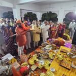 दो दिवसीय अखण्ड रामायण पाठ की हुई पूर्णाहुति