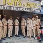 विश्वविद्यालय मार्ग पर यूडीए ने सील की बारह दुकानें