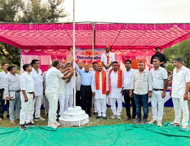 उदयपुर जिला स्तरीय छात्रा खो-खो खेलकूद प्रतियोगिता का उदघाटन