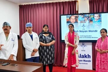 जागरूकता की कमी के कारण देश में 11 लाख लोगों को रोशनी का इंतजार