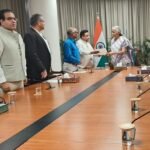 यूपीआई मुद्दे पर देश भर के वरिष्ठ व्यापारिक नेताओं के प्रतिनिधिमंडल ने वित्त मंत्री से की मुलाकात