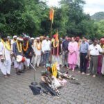 मेवाड़ की प्रसिद्ध गवरी नृत्य नाटिका का फतहसागर पाल पर मंचन