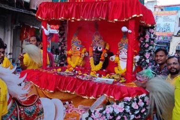 फ़तहनगर में श्रद्धा व उल्लास के साथ निकली भव्य जगन्नाथ रथयात्रा