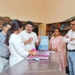 मीडिया प्रकोष्ठ में मॉनिटरिंग व्यवस्थाओं का लिया जायजा