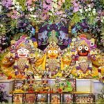 इस्काॅन मे भक्तो का तांता लगा रहा
