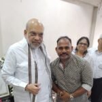 मुंबई में अमित शाह का मेवाड़ के प्रवासी परिवारों ने किया स्वागत