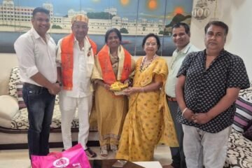नव निर्वाचित सभापति सुशीला गुप्ता का उदयपुर में अभिनन्दन