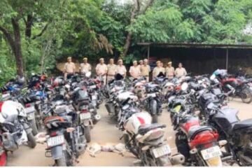 उदयपुर पुलिस का बड़ा एक्शन, 572 ठिकानों पर दबिश, 156 अपराधी गिरफ्तार, 180 पावर बाइक जब्त