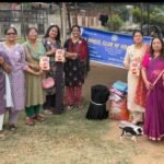 इनरव्हील क्लब दिवास ने बढ़ाया बेजुबानों की ओर मदद का हाथ