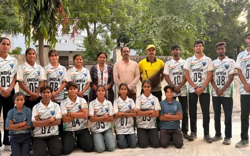 एशिया पैसिफिक लैक्रोज ओलंपिक क्वालीफायर के लिए राजस्थान के खिलाड़ी आगरा रवाना