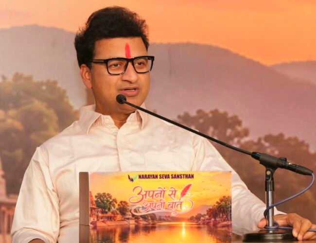 व्यक्ति की पहचान उसके काम से होनी चाहिए :  प्रशांत अग्रवाल