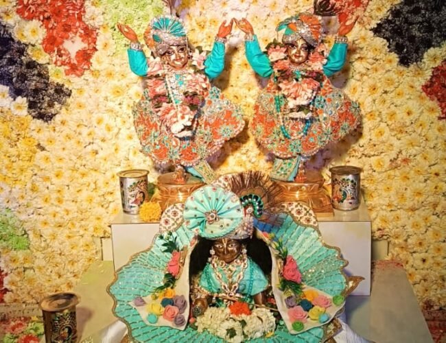 हरे कृष्ण मंदिर में श्री कृष्ण जन्माष्टमी और नंदोत्सव का हुआ भव्य आयोजन