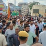 मंदिर में तोडफोड को लेकर फूटा जनाक्रोश, बाजार बंद, आरोपी गिरफ्तार