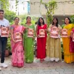 पिस्टल शूटर दीपक शर्मा ने किया अनंत फाउंडेशन की नवरात्रि डांडिया रात्रि के पोस्टर का विमोचन