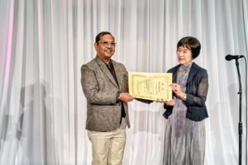 फुकुओका में भारत की कला का गौरव बढ़ा, प्रो. राजेश कुमार यादव को मिला ‘स्पेशल जूरी अवॉर्ड’