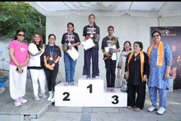 स्वास्थ्य व पर्यावरण संरक्षण का संदेश लेकर 900 लोगों ने लगाई वॉक बाय द लेक में 6 किमी. की दौड़