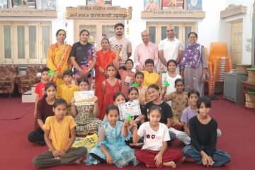आर्य समाज हिरण मगरी में सनातन पाठशाला के प्रथम स्तर का समापन, 15 नवंबर से शुरू होगा दूसरा स्तर
