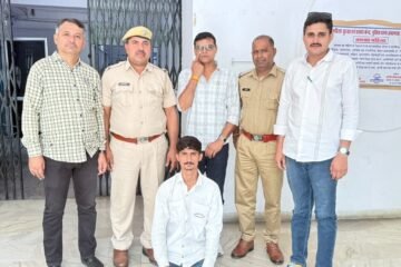 उदयपुर अंबामाता थाना पुलिस की कार्रवाई: अवैध देसी पिस्तौल के साथ 19 वर्षीय आरोपी गिरफ्तार