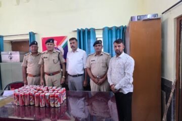 आबकारी आयुक्त नमित मेहता के निर्देश पर बड़ी कार्रवाई: 125 लीटर स्प्रिट जब्त, भट्टियां नष्ट