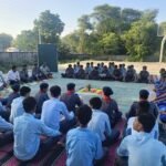 अभिनव नागोरी स्कूल भुवाणा में महात्मा गांधी एवं लाल बहादुर शास्त्री जयंती पर सर्वधर्म प्रार्थना सभा और स्काउट प्रतियोगिता का आयोजन