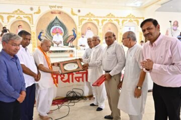 लाडनूं: आचार्य महाश्रमण के सान्निध्य में पटावरी व नाहर को ‘बोधि सम्मान’