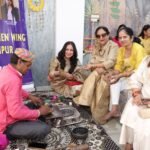 हाथों में मेहंदी, कलाइयों में लाख की चूडिय़ां, पति की दीर्घायु की कामना के साथ करवा चौथ उत्सव का आयोजन