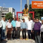 लाल बहादुर शास्त्री जयंती उदयपुर: कायस्थ महासभा ने शास्त्री सर्कल पर दी श्रद्धांजलि