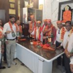 भाजपा प्रदेश पदाधिकारियों का फतेहनगर में भव्य स्वागत