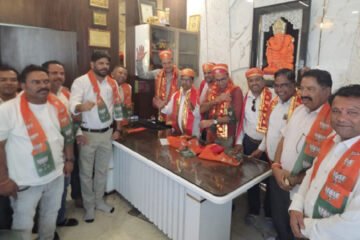 भाजपा प्रदेश पदाधिकारियों का फतेहनगर में भव्य स्वागत