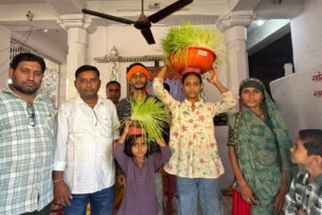  मां खड़क्वा धाम बायडी में श्रद्धा और भक्ति के साथ जवारा विसर्जन संपन्न