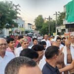 सेक्टर-14 में गूंजे जयकारे, मुनि श्री आदित्य सागर जी ससंघ का भव्य मंगल प्रवेश