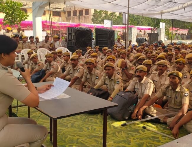 निर्भीक और निष्पक्ष मतदान सुनिश्चित करने के लिए सुरक्षा व्यवस्था में नहीं हो लापरवाही- एसपी