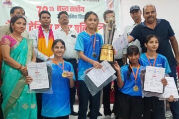 हिण्डौन में उदयपुर का परचम: 14 वर्षीय छात्रा टेबल टेनिस टीम बनी राज्य चैंपियन