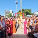 गांधी शास्त्री जयंती बीजेपी उदयपुर: प्रतिमाओं पर पुष्पांजलि अर्पित कर स्वदेशी का लिया संकल्प