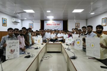 राजस्थान कृषि महाविद्यालय में विश्व अंडा दिवस मनाया गया, विद्यार्थियों ने क्विज एवं पोस्टर प्रतियोगिता में लिया भाग