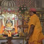 अभिजीत मुहूर्त में कालकामाता मंदिर में हुई घट स्थापना