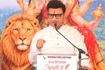मां की भक्ति, तप, साधना और दृढ़ संकल्प से दूर होता है अहंकार: प्रशांत अग्रवाल