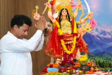 माँ चंद्रघंटा सेवा, करुणा और वात्सल्य की देवी: प्रशांत अग्रवाल