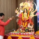 देवी भागवत की पूर्णाहुति,  501 दिव्यांग कन्याओं का महापूजन