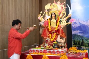 देवी भागवत की पूर्णाहुति,  501 दिव्यांग कन्याओं का महापूजन