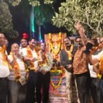 महाराजा अग्रसेन पार्क में दीपोत्सव की छटा, महाआरती में उमड़ा अग्रवाल समाज