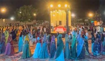 मां नारसिंह भवानी के दरबार में भोर तक गूंजे गरबों के स्वर, श्रद्धा और उल्लास से सराबोर हुआ चावंड
