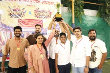 महावीर नवयुवक मंडल का फैमिली क्रिकेट टूर्नामेंट एवं गरबा नाइट आयोजित